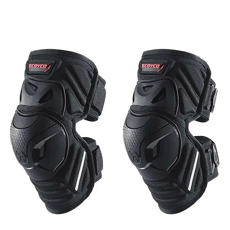 Joelheiras Scoyco para Motocross e Ciclismo