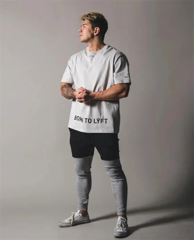 Camiseta Esportiva Lyft Oversized Masculina 809