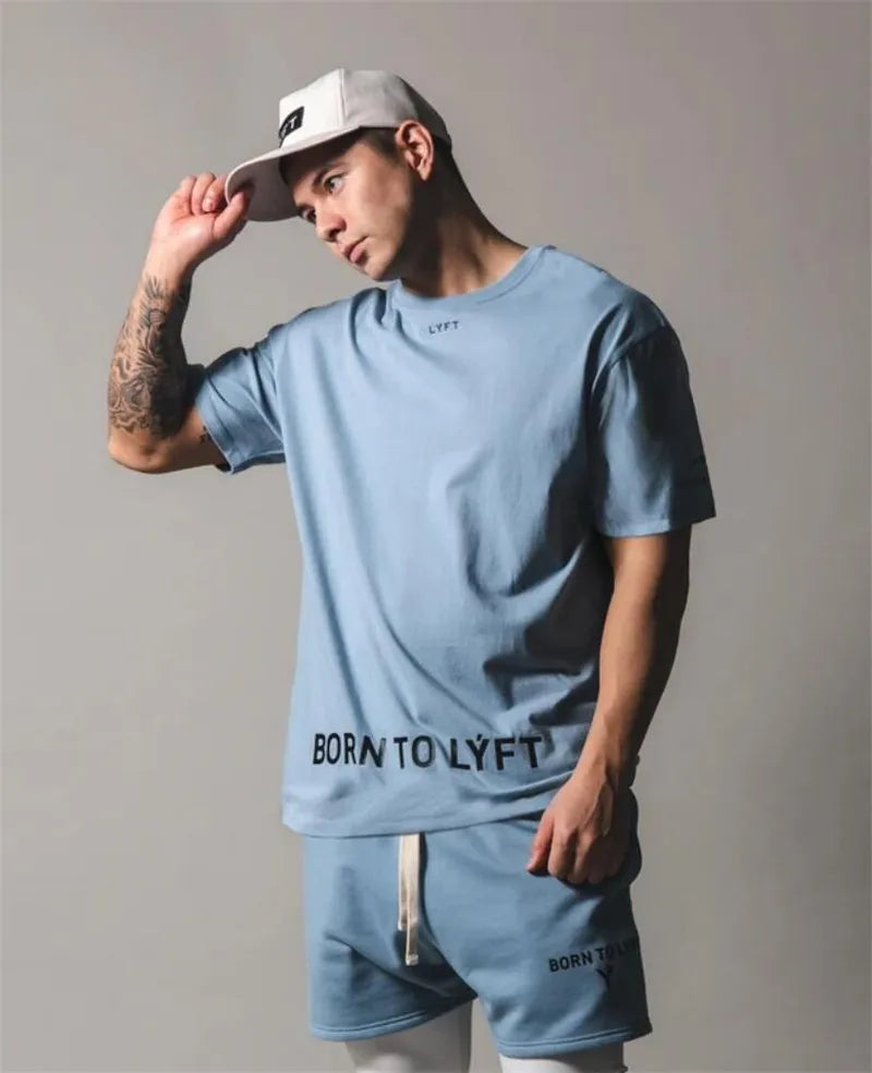 Camiseta Esportiva Lyft Oversized Masculina 809