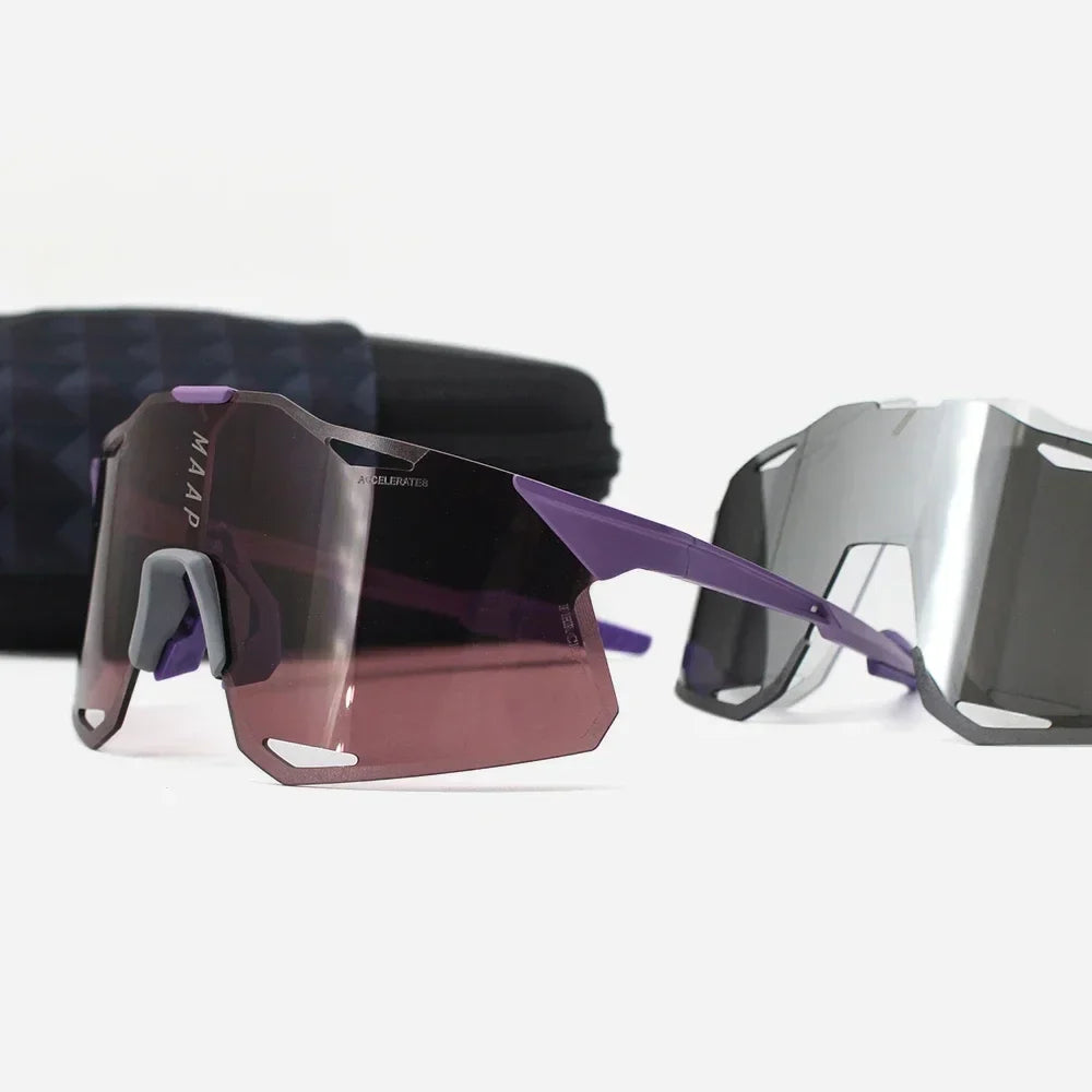 Óculos de Ciclismo com Lentes Intercambiáveis UV400