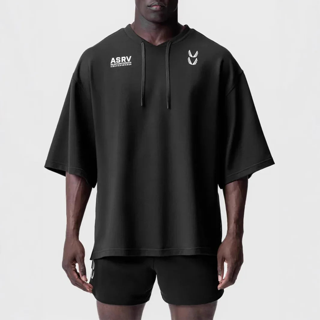 Camiseta Esportiva Oversized ASRV Masculina 807