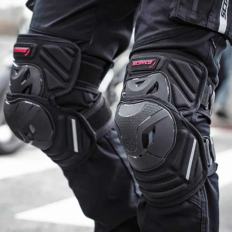 Joelheiras Scoyco para Motocross e Ciclismo