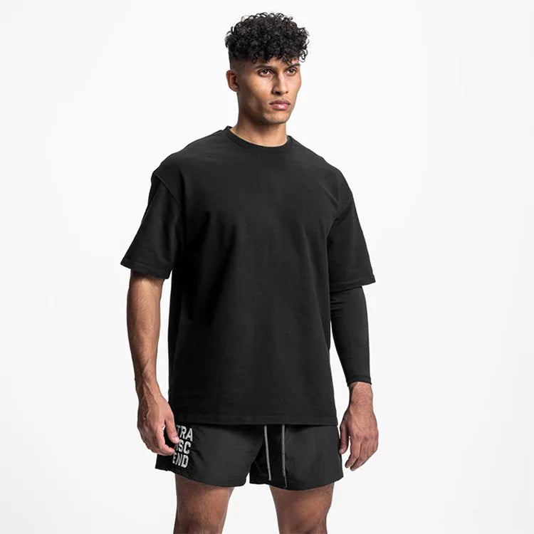 Camiseta Esportiva Oversized Retrô Masculina 808