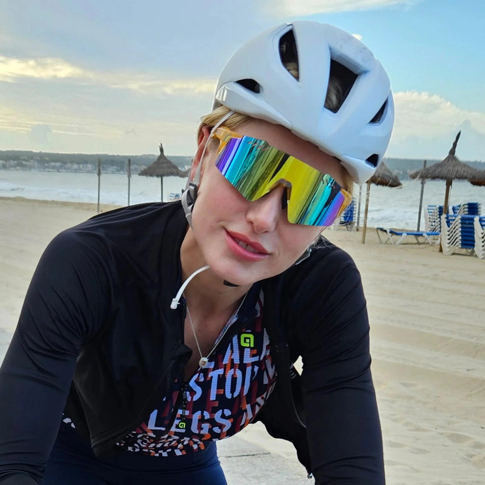 Óculos de Sol Fotocromáticos Espelhado para Ciclismo