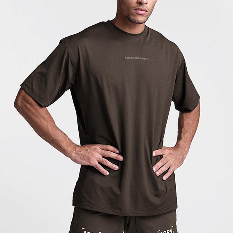 Camisa Fitness Dry Fit Masculina Secagem Rápida