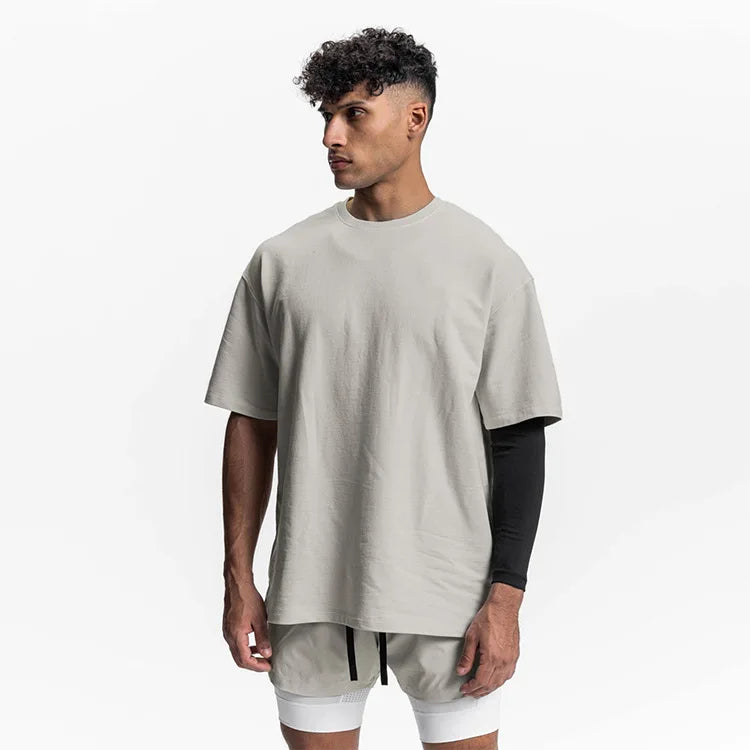 Camiseta Esportiva Oversized Retrô Masculina 808