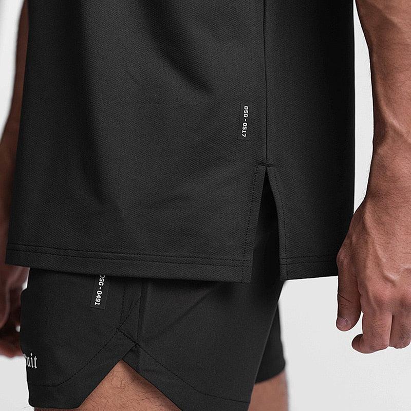 Camisa Fitness Dry Fit Masculina Secagem Rápida