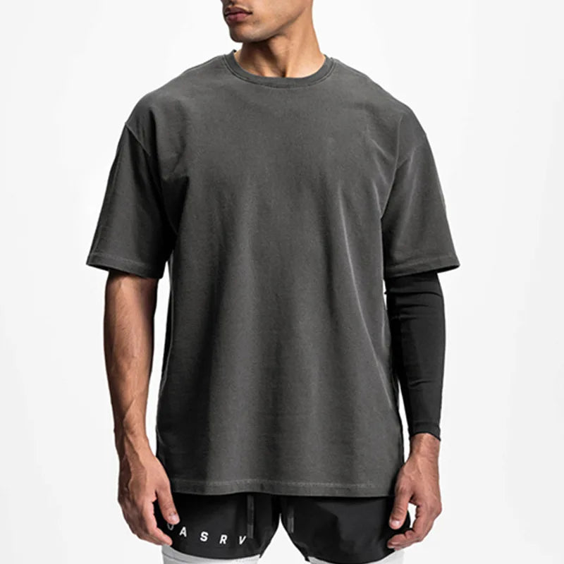 Camiseta Esportiva Oversized Retrô Masculina 808