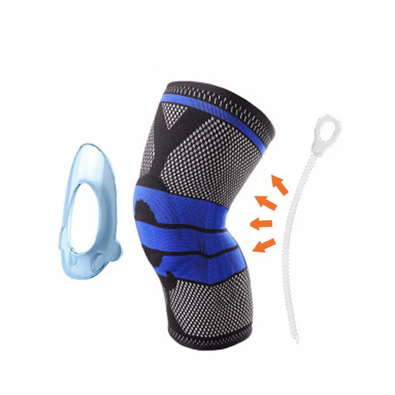 Joelheira de Compressão Esportiva com Suporte