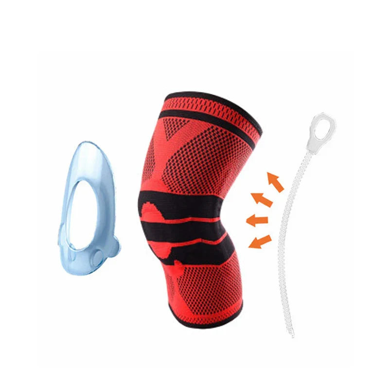 Joelheira de Compressão Esportiva com Suporte