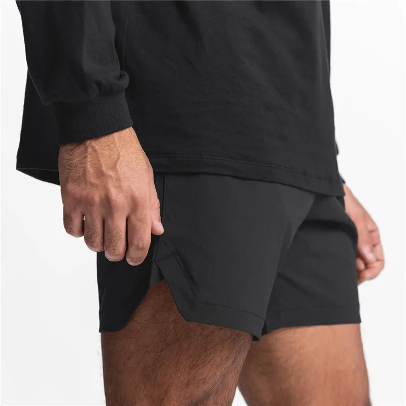 Bermuda Esportiva Dry-Fit Performance - Com Bolso Traseiro