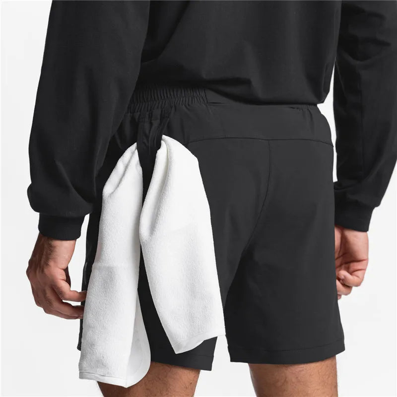 Bermuda Esportiva Dry-Fit Performance - Com Bolso Traseiro