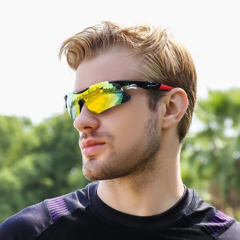 Óculos Esportivos UV Unissex para Corrida